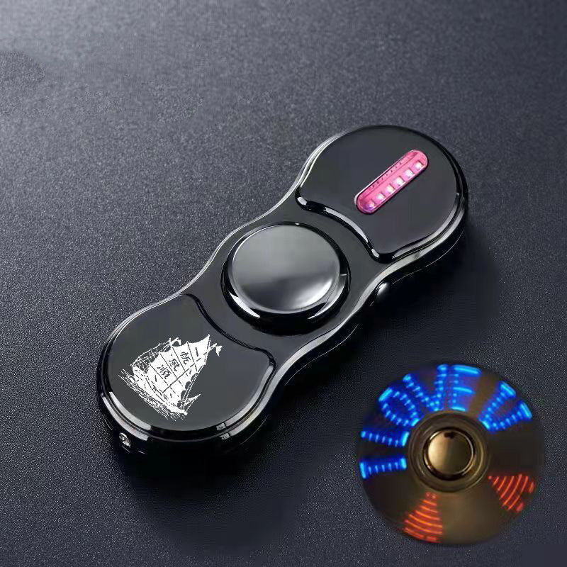 Holographic Light Up Design Fidget Spinner