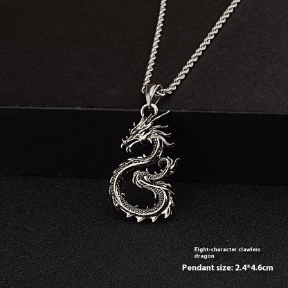 Dragon Sword Pendant Necklace