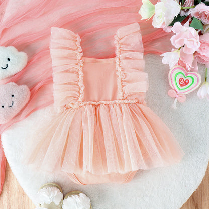 Tulle Skirt Princess Baby Dress