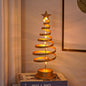 Metal LED Spiral Christmas Tree Table Ornament