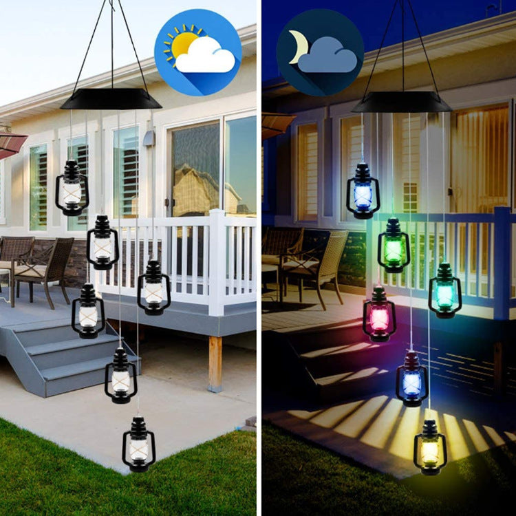 Colorful Solar Wind Chimes Variety