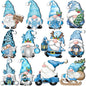 24 PCs Wooden Christmas Hanging Ornaments