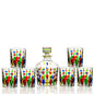 Colorful Crystal Liquor Glass Set