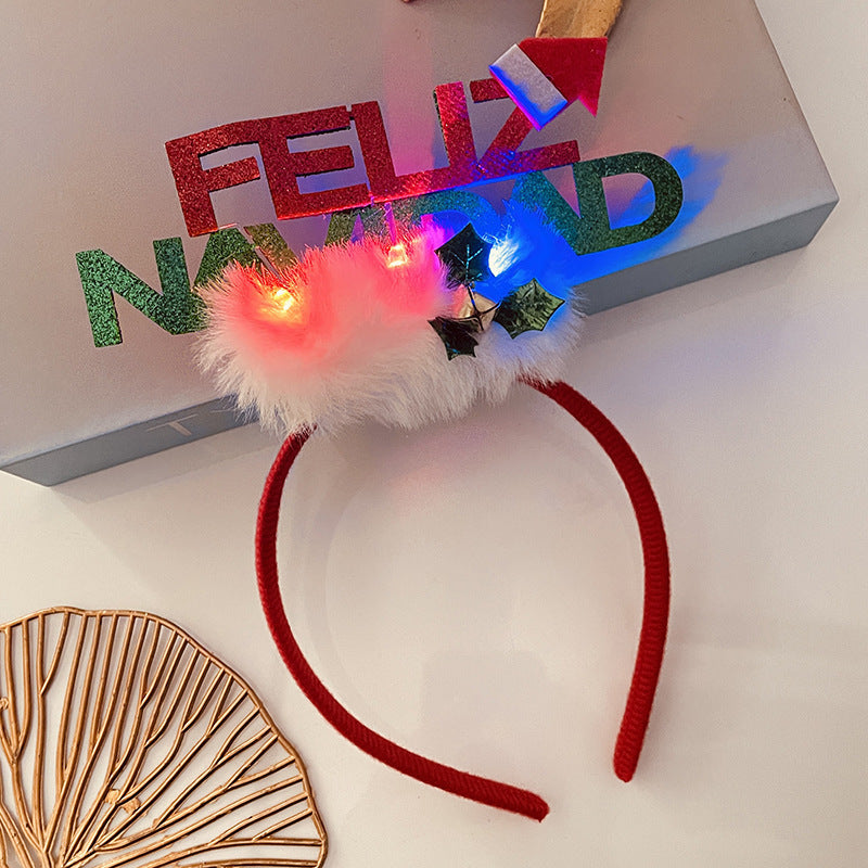 Christmas Light-Up Headband