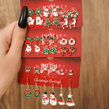 Adorable Christmas Earring Sets