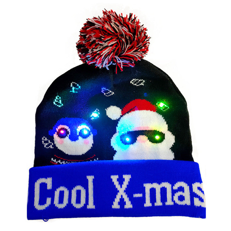 LED Light Up Knitted Beanie Hats