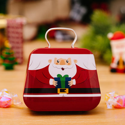 Christmas Candy Box Tinplate Handbag