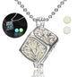 Moon/Square/Tear Drop Glow In The Dark Necklace