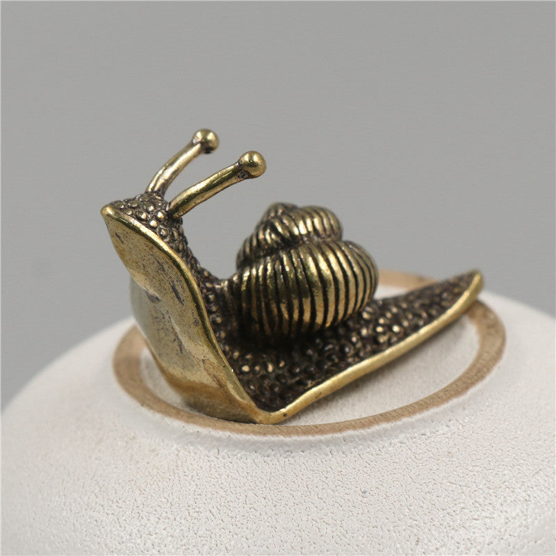 Pure Copper Snail Paperweight