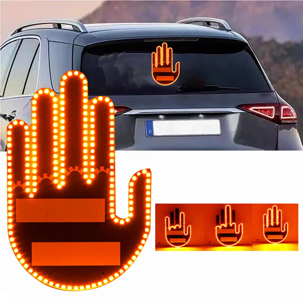 Fun LED Gesture Light for Car