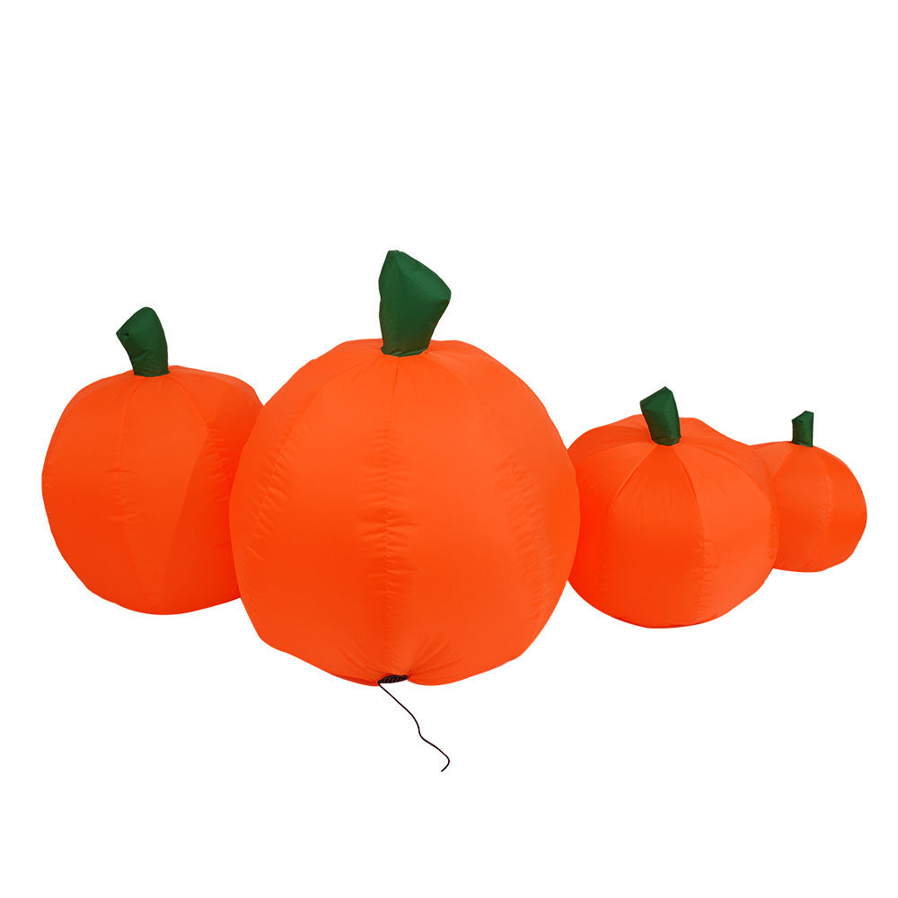 7-Pumpkin Halloween Inflatable Outdoor Display