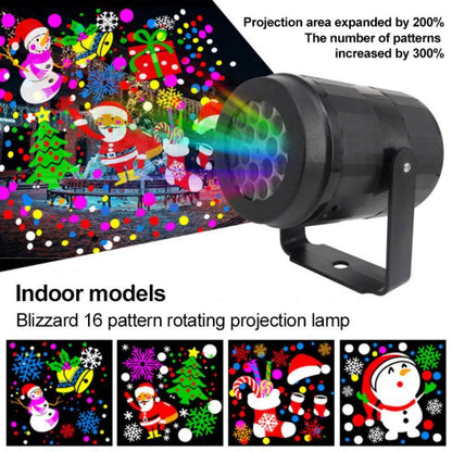 Christmas Projector LED Rotating Pattern Light