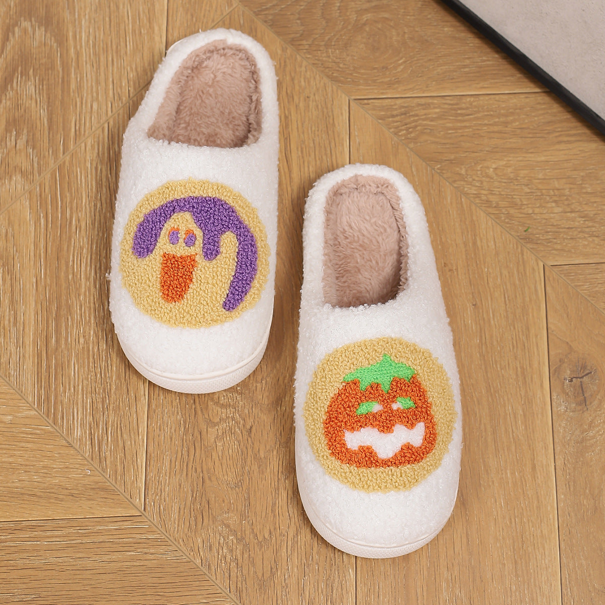 Halloween Pumpkin House Slippers
