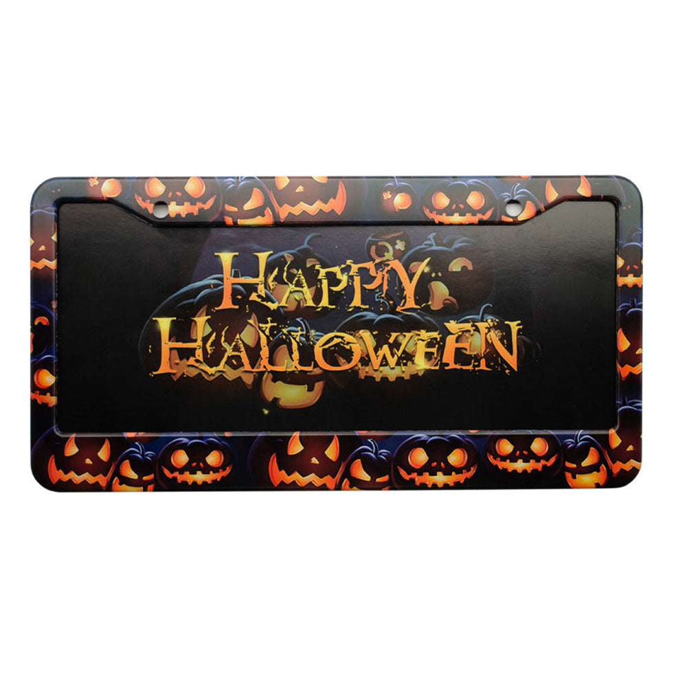 Halloween Vehicle License Plate Frames - 3 Styles to Choose From