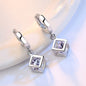 Love Window Cube Love Dangle Earrings