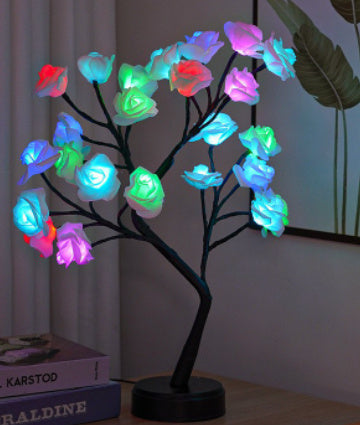 Flower Tree Rose Lamp USP Operated