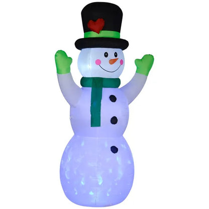 Cheerful Snowman 10FT Inflatable