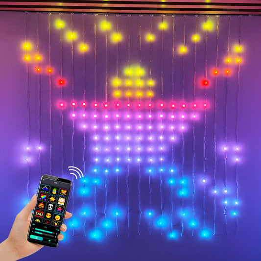 Beautiful LED Programmable Curtain Lights