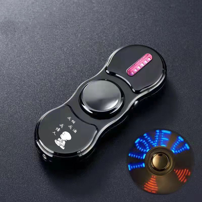 Holographic Light Up Design Fidget Spinner