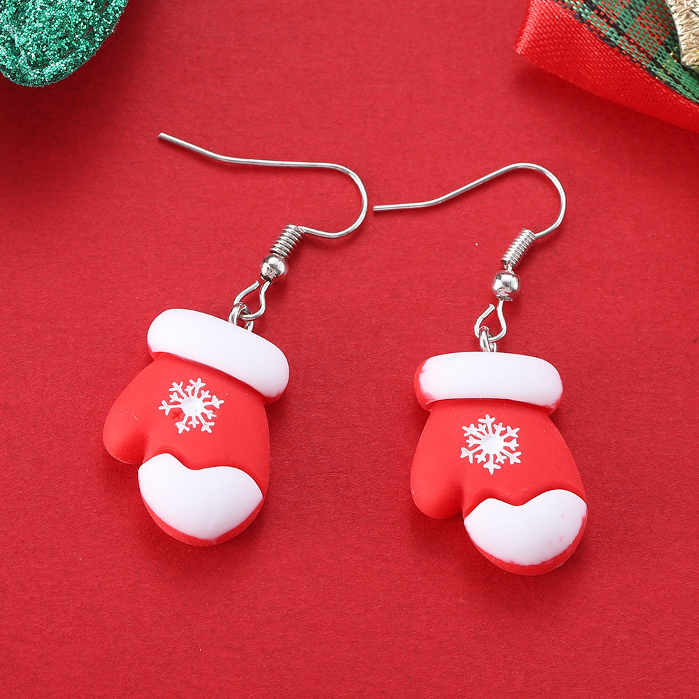 Cartoon Christmas Character Earrings