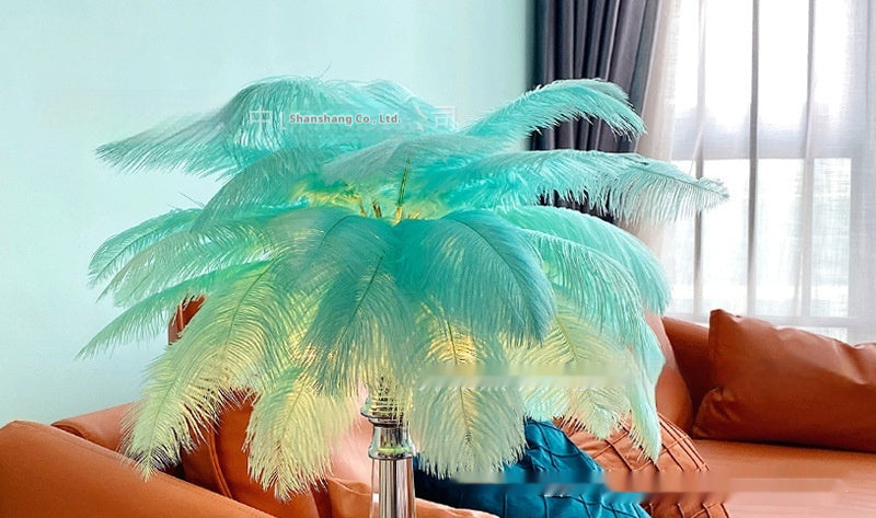 Decorative Feather Touch Lamp