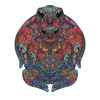 Colorful Sea Turtle Wooden Jigsaw Puzzle Collection
