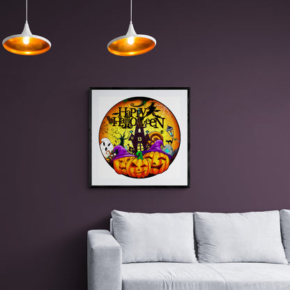 Halloween Scene Wooden Puzzle