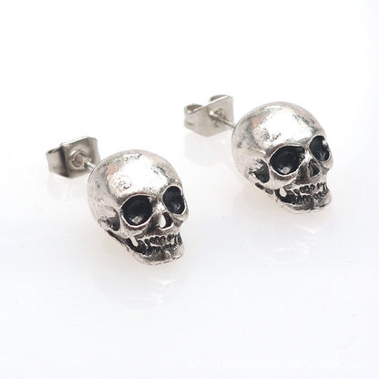 Retro Skull Earrings