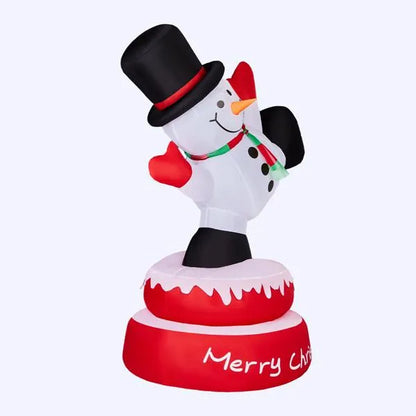Spinning Snowman Inflatable – 4.8FT Lighted Christmas Decor