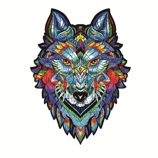 Wild Spirit Wolf Wooden Puzzle Collection