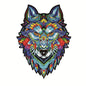 Wild Spirit Wolf Wooden Puzzle Collection