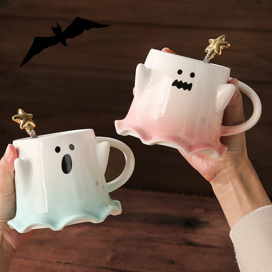 Adorable Ghost Ceramic Mug