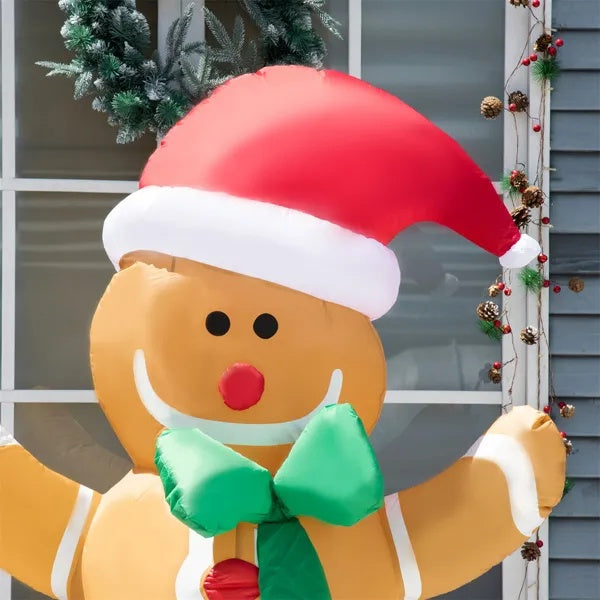 Gingerbread Man 6FT LED Inflatable