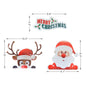 Assorted Reflective Car Magnets – Christmas Holiday Vehicle Decor