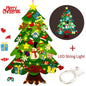 Felt Christmas Tree w/Lights