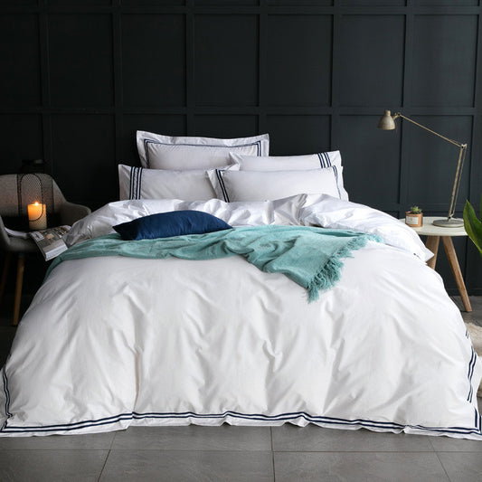 Five-star Hotel-Style Four-piece Satin Bedding Set