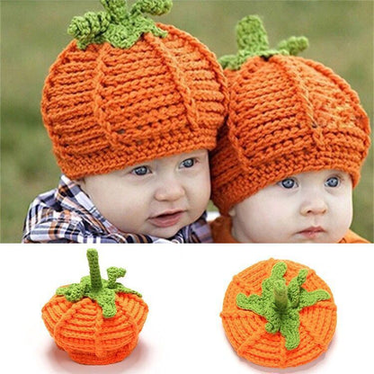 Children's Halloween Pumpkin Hat