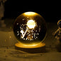 Luminous Starry Sky And Planets Moon Crystal Ball