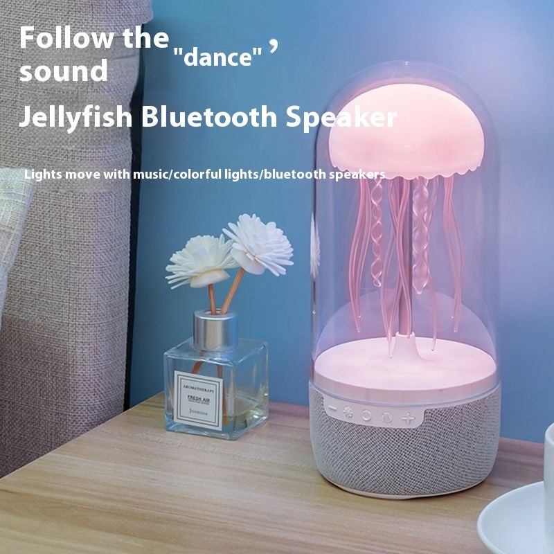 Colorful Jellyfish Bluetooth Speaker Lamp