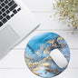 Marble Print Mouse Pad