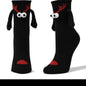 Magnetic Hand-Holding Christmas Socks
