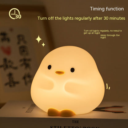 Adorable Soft Silicone Duck Nightlight