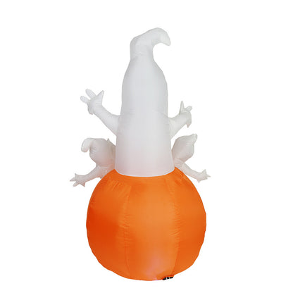 Pumpkin of Haunting Spirits Inflatable Decor