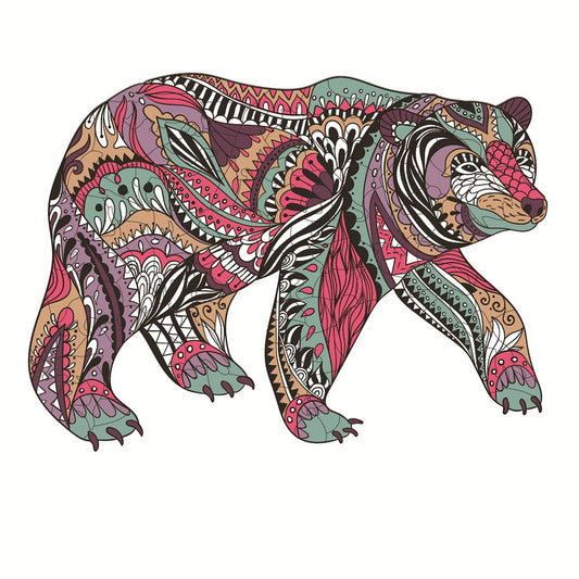 Woodland Bear Wooden Puzzle