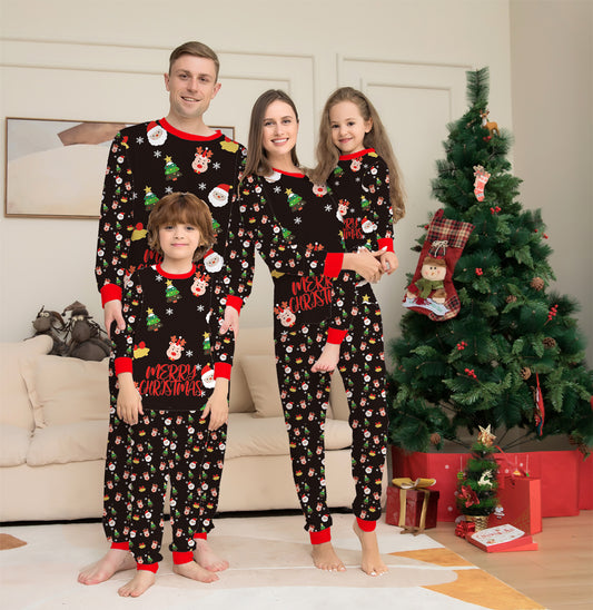 Midnight Merry Christmas Family Pajamas