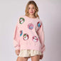 Christmas Ornaments Sequined Sweatshirt