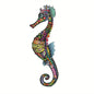 Vibrant Seahorse Wooden Jigsaw Puzzle Collection