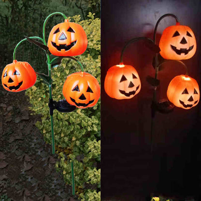Solar-Powered Halloween Pumpkin Lanterns