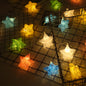 Christmas Cracked Star String LED Lights