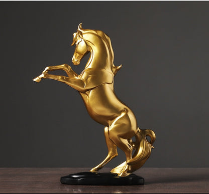 Beautiful Bronze Horse Figures 10-12"